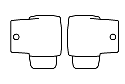 KTM PROSPECT WFS REPLACEMENT CANISTERS 50mm (Set)